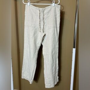 Gap 100% Linen pant